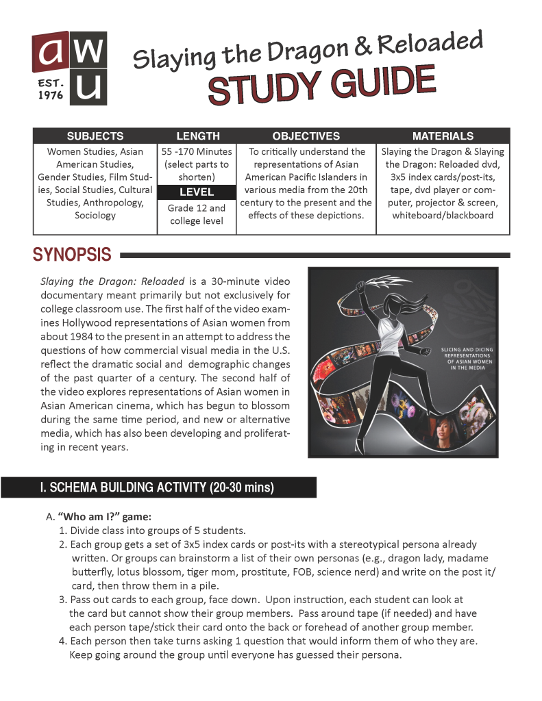 Slaying the Dragon Study Guide_Page_1